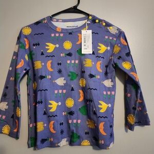 Misha And Puff Kids Blue Shirt